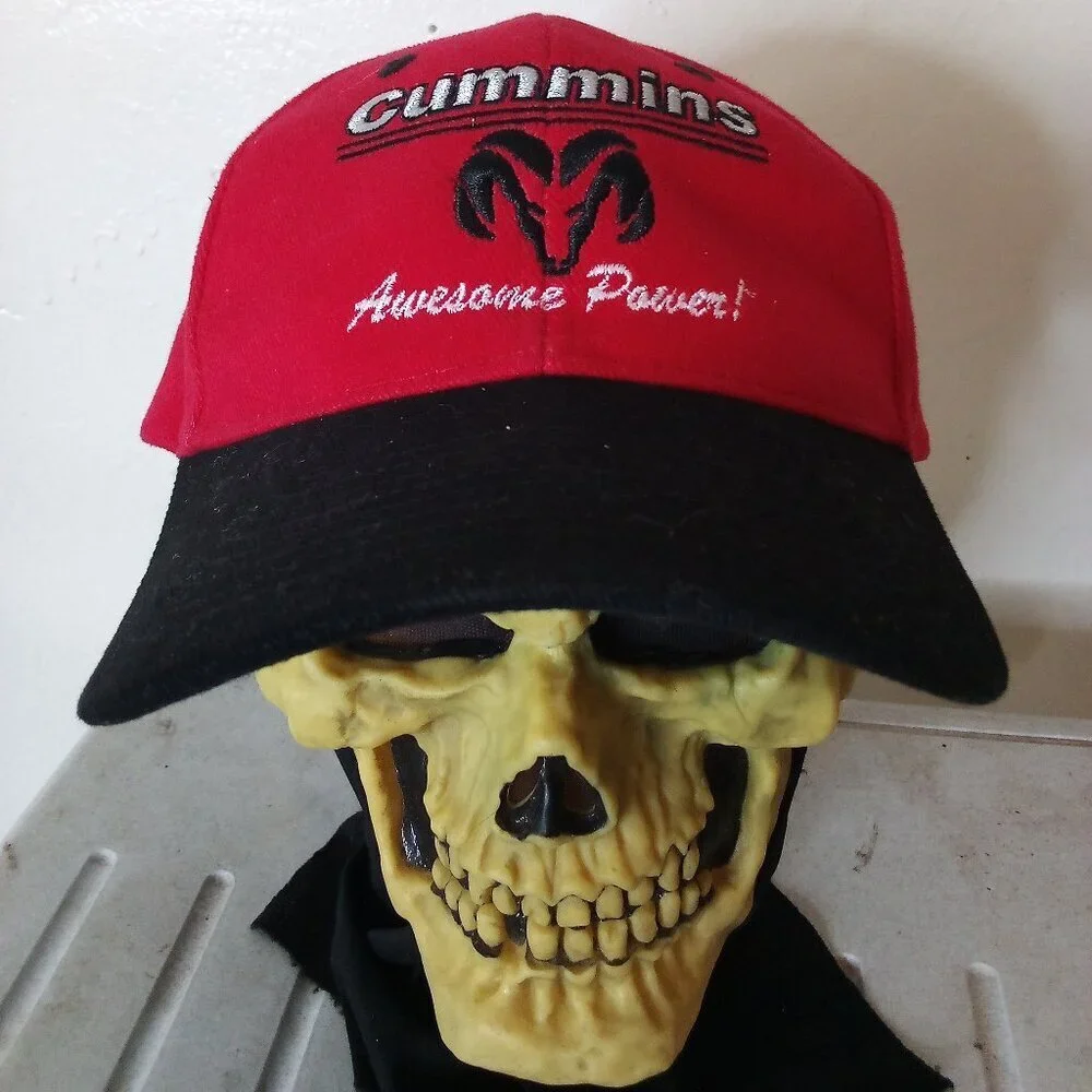 Vintage Dodge Cummins Diesel Awesome Power Two Tone Snap Back Hat